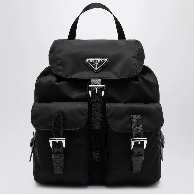 Prada Re - Edizione 2005 bags with a retro - inspired designPrada Re-Edition 1978 Small Black Re-Nylon Backpack Women