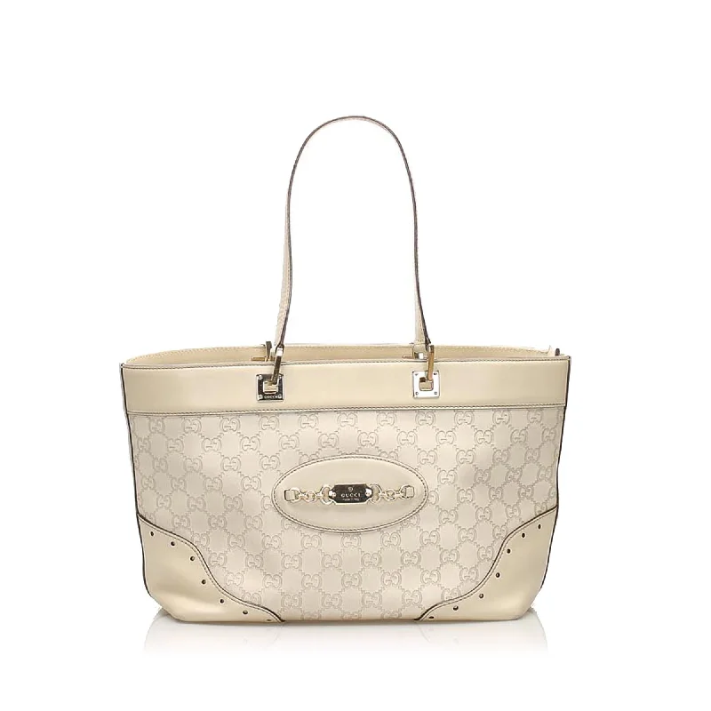 Sustainable fashion bagsGucci Guccissima Punch Tote Bag (SHG-11347)