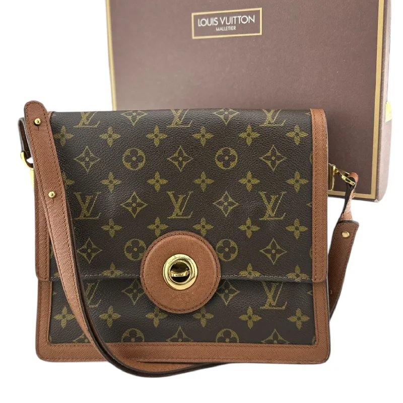 Louis Vuitton bags with a front - flap pocket for quick - access itemsLOUIS VUITTON Monogram Raspail Shoulder/Crossbody Bag