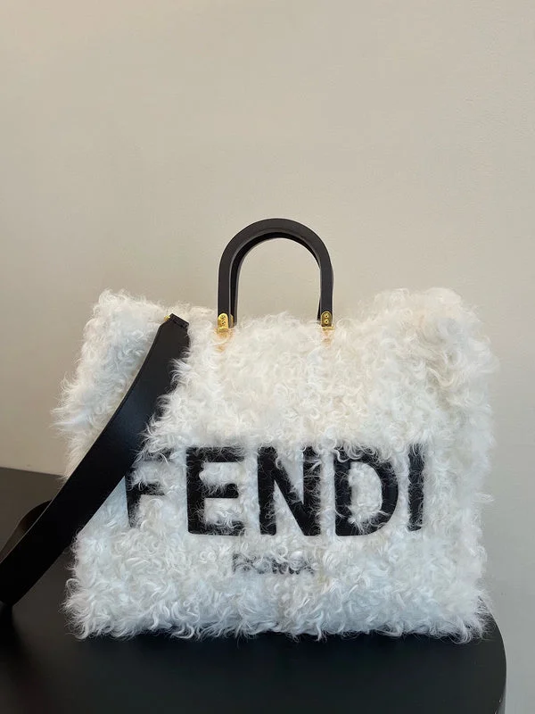 Fendi tote bags with a solar - powered charging panel for eco - friendly chargingBC - FENDI BAGS - 001