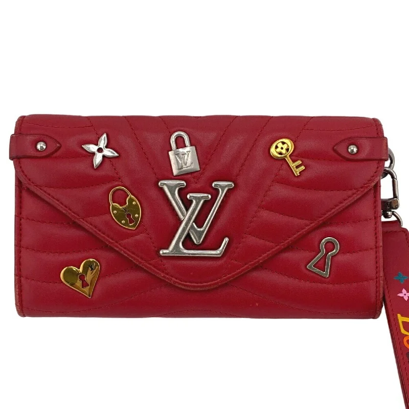 Louis Vuitton bags with a detachable mobile phone holder for convenienceLOUIS VUITTON New wave Wallet