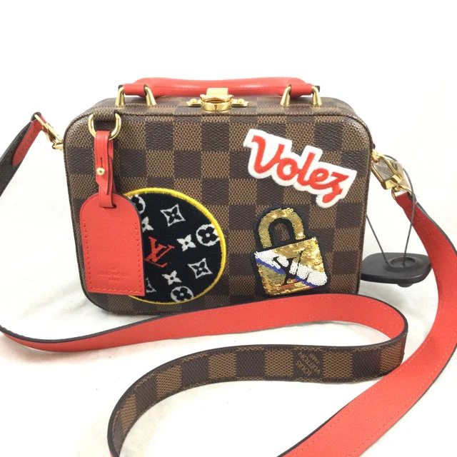 Louis Vuitton handbags with a back - zip pocket for storing valuablesLouis Vuitton Stories Box Handbag