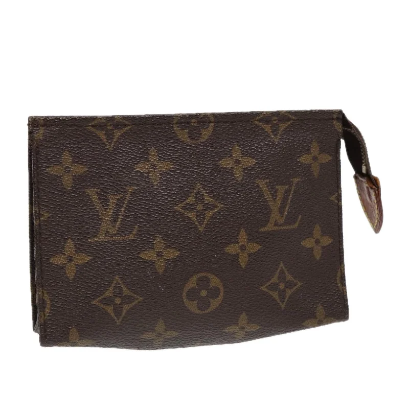 Louis Vuitton Twist bags with the iconic LV - turnlock closureLOUIS VUITTON Monogram Poche Toilette 15 Pouch M47546 LV Auth ki4740