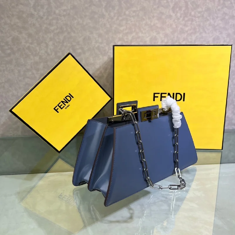 Fendi By The Way bags with a contrast - colored interior for visual interestWF -  Fendi Bag - 047