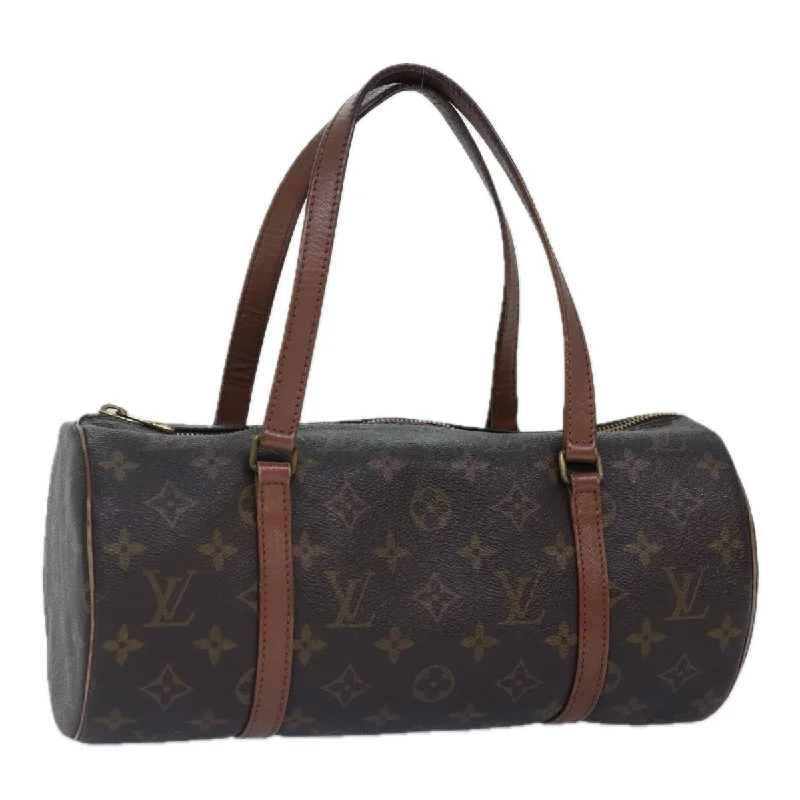 Louis Vuitton handbags with a beaded trim for a touch of glamourLOUIS VUITTON Monogram Papillon 30 Hand Bag M51385 LV Auth 86779