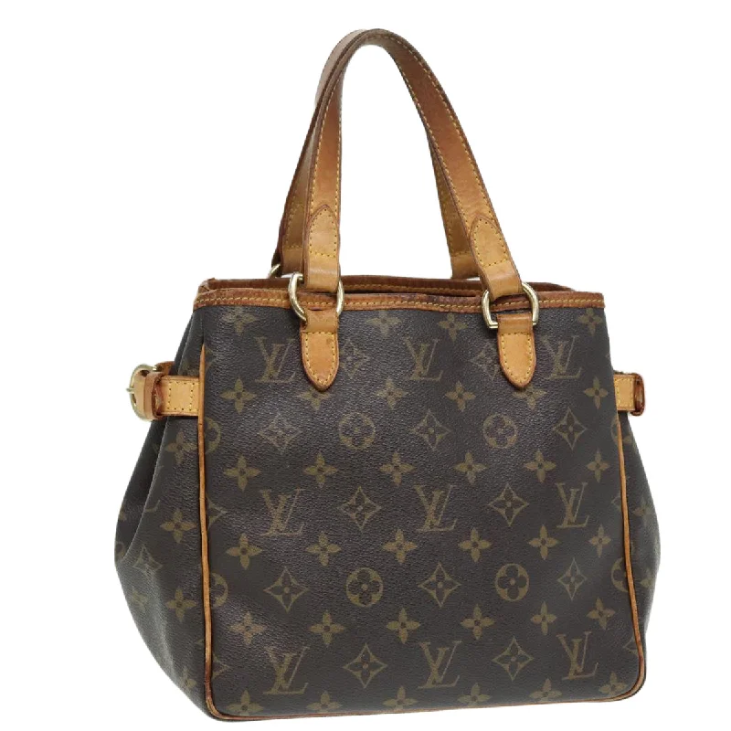 Louis Vuitton bags with a magnetic snap closure for easy accessLOUIS VUITTON Monogram Batignolles Horizontal Tote Bag M51154 LV Auth 87097