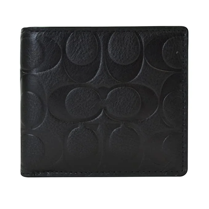 Water-resistant travel backpacksCoach Signature Embossed Wallet