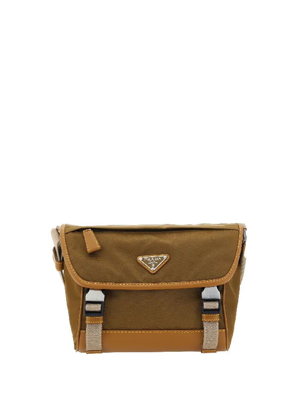 Ladies Prada Galleria bags with gold - toned hardware for a luxurious touchPrada Men Pattina Shoulder Bag