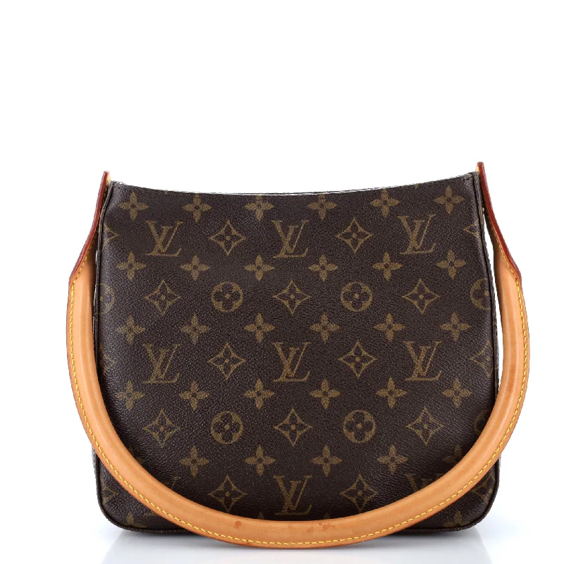 Designer bags with top handlesLooping Handbag Monogram Canvas MM