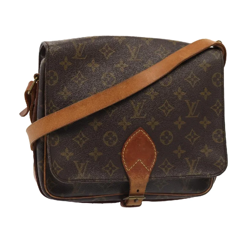 Ladies Louis Vuitton shoulder bags with a single - handle silhouetteLOUIS VUITTON Cartouchiere 26 Shoulder Bag