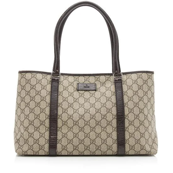 Designer bags with gold hardwareGucci GG Supreme Joy E/W Tote