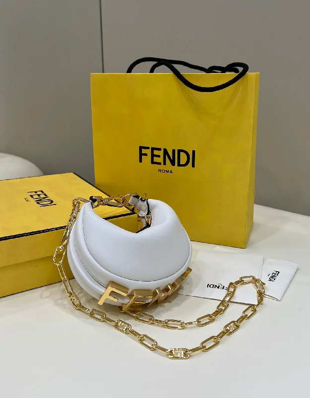 Fendi tote bags with a spacious interior and multiple pockets for daily essentialsFendi  Nano Fendigraphy  Bag