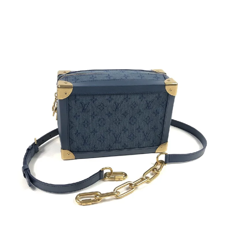 Ladies Louis Vuitton Capucines bags with gold - toned hardwareLouis Vuitton Soft Trunk Denim