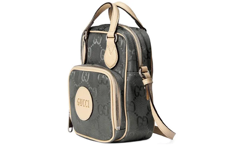 Waterproof backpack for hiking(WMNS) GUCCI Logo Printing Off The Grid Backpack Grey 625850-H9HAN-1263