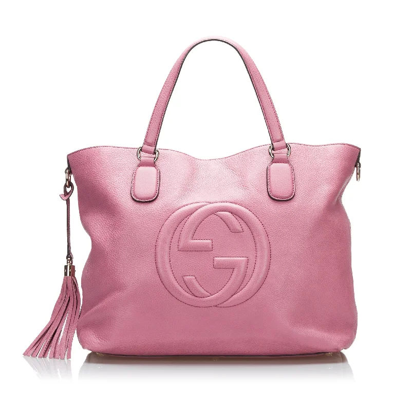 Designer bags with top handlesGucci Soho Satchel