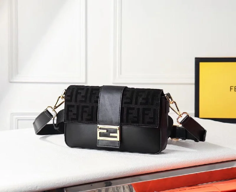 Fendi crossbody bags with a woven leather strap for a unique texture and visual appealEN   Designer bags by Fendi 069