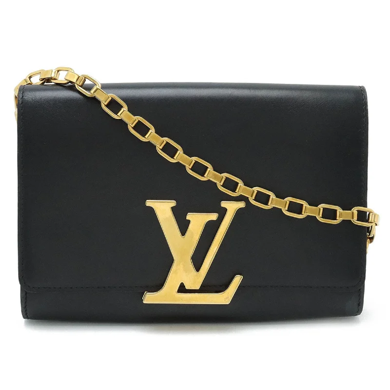 Louis Vuitton crossbody bags in a bold red color for a statementLOUIS VUITTON Louise Shoulder Bag