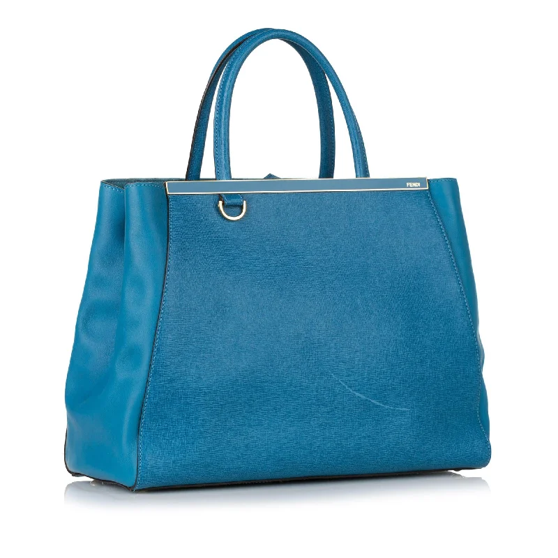 Fendi tote bags with a thermal - insulated pocket for keeping drinks hot or coldFendi 2Jours (SHG-35220)