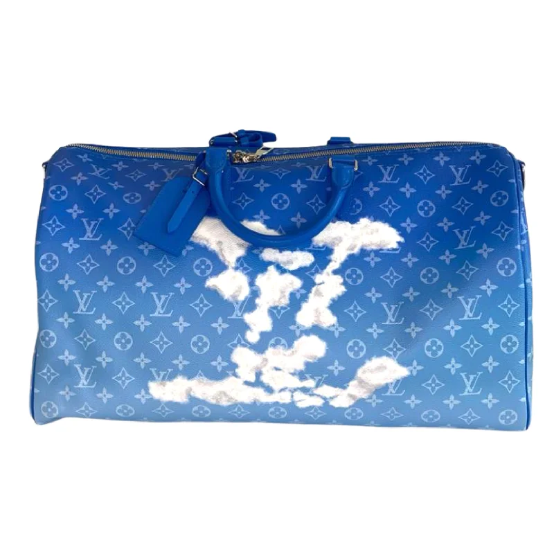 Louis Vuitton Neverfull bags with large capacity for everyday essentialsLouis Vuitton Cloud Keepall Bandouliere 50