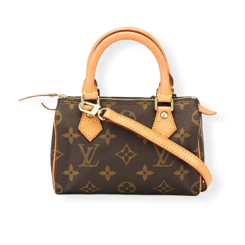 Louis Vuitton backpacks with a hidden back pocket for securityLouis Vuitton Nano Speedy