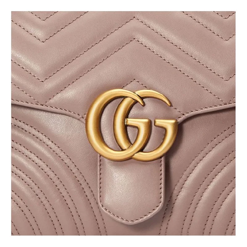 Mini bags for evening out(WMNS) GUCCI GG Marmont Series hand Bag Small Light Pink 498110-DTDIT-5729