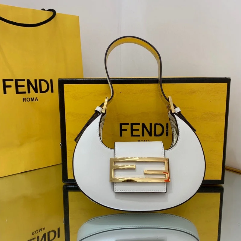 Fendi bags with a zip - top closure and a front - pocket for quick access to keys and cardsBC - FENDI BAGS - 009