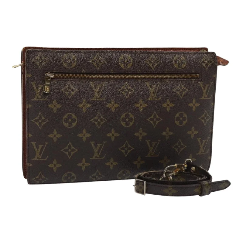 Louis Vuitton bags with a zip - around closure for enhanced securityLOUIS VUITTON Monogram Angian Shoulder Bag M51205 LV Auth 86794