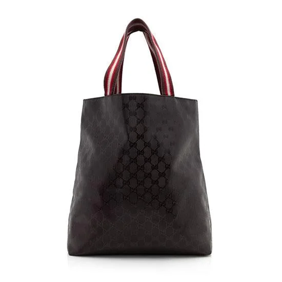 Eco-friendly tote bags for shoppingGucci GG Imprime Web Tote