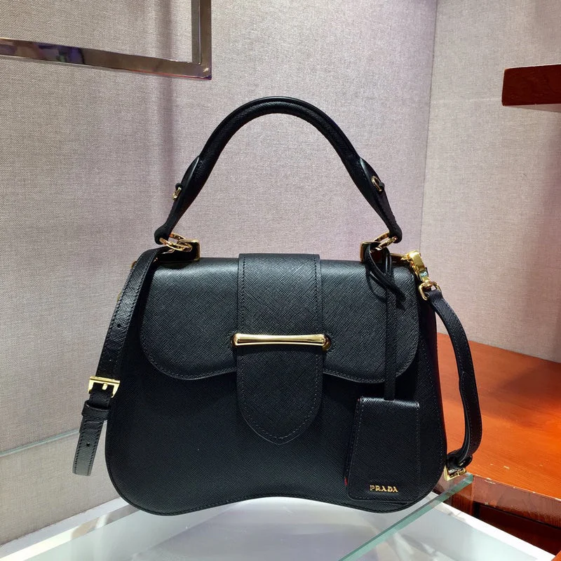 Prada bags with a front - flap pocket for quick access to essentialsWhimsy Finds - Prada Bags - 130