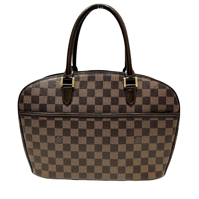 Louis Vuitton bags with a chain - link trim and a leather body for a modern edgeLOUIS VUITTON Saria Handbag