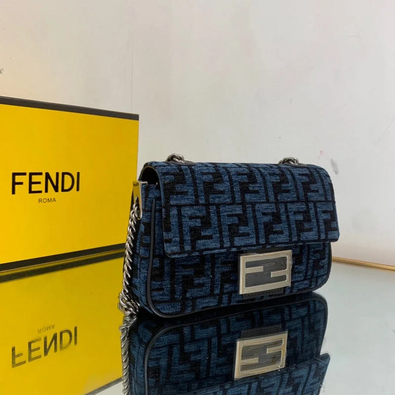 Fendi backpacks with a built - in lock for added securityBC - FENDI BAGS - 008