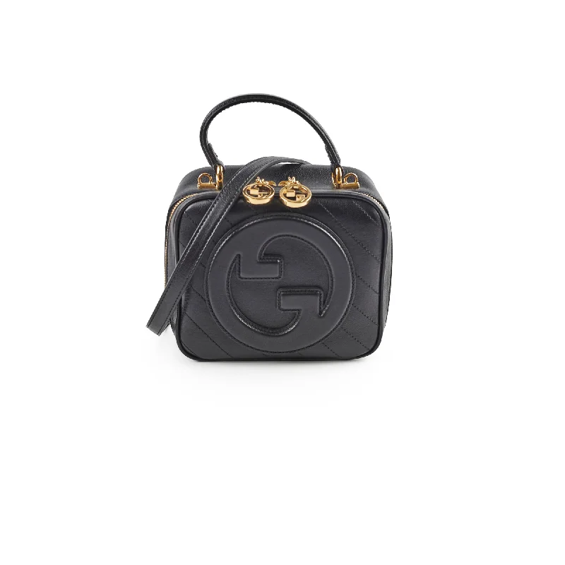 Stylish laptop bags for professionalsGucci Blondie Black Small Top Handle Bag