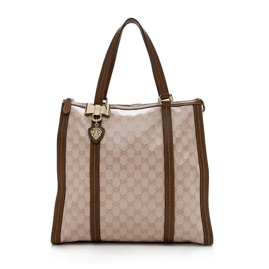 Designer bags for womenGucci GG Crystal Duchessa Large Tote - FINAL SALE