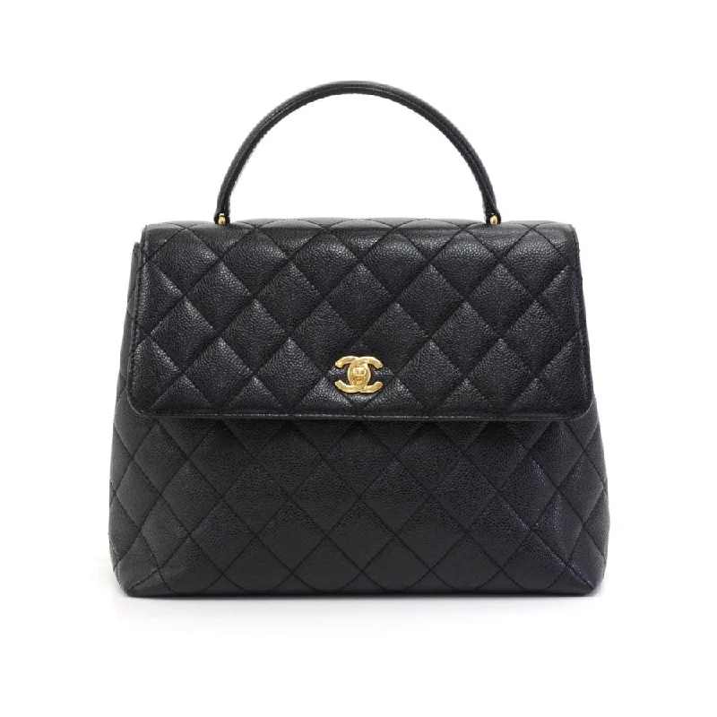 Chanel bags as wedding day accessoriesQuilted Caviar Leather Kelly Bag