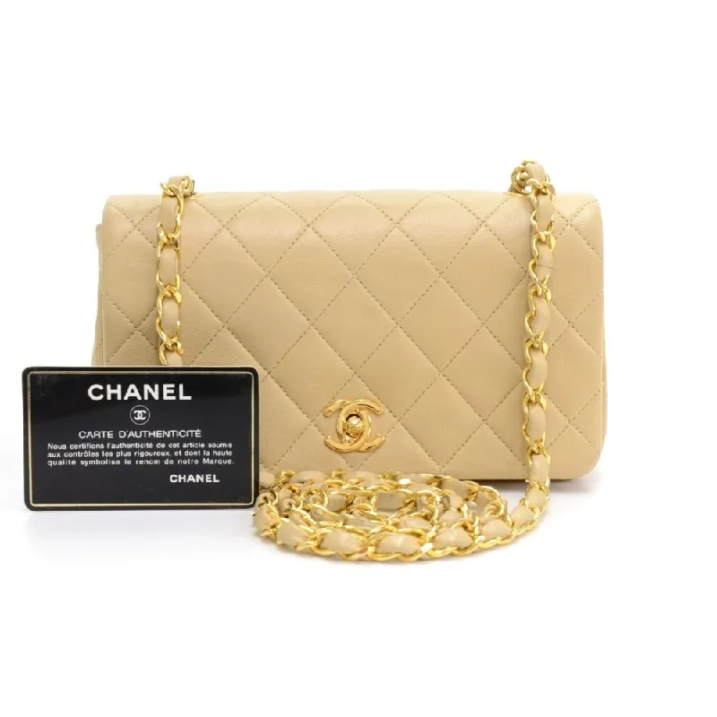 Chanel Designer Handbag with Unique DesignQuilted Lambskin Leather Bag