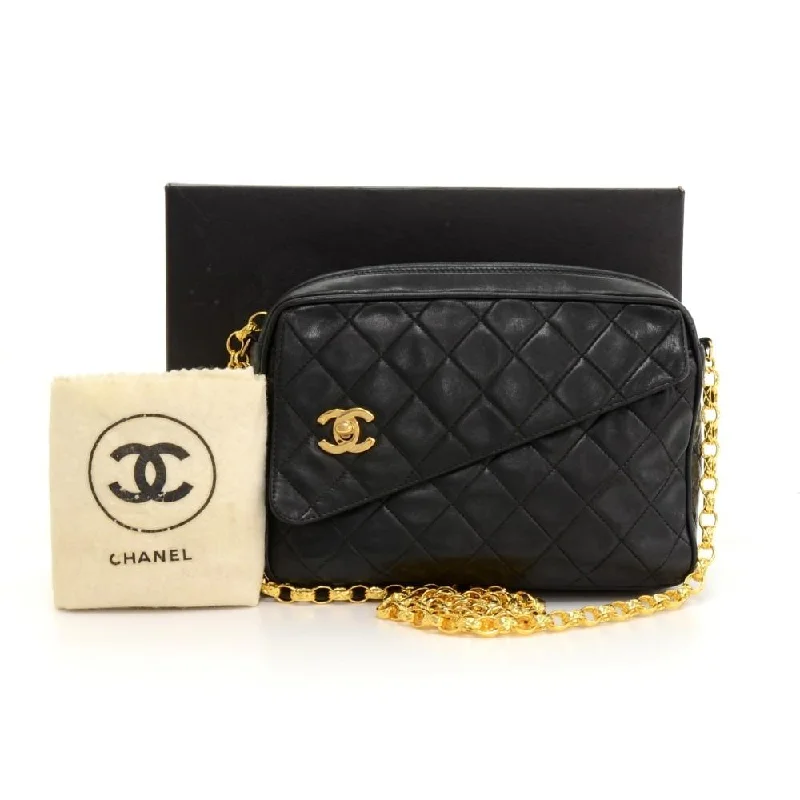 Chanel bags with adjustable chain strapsQuilted Lambskin Leather Bag