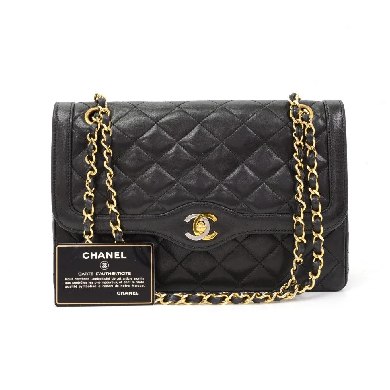 Chanel Designer Handbag with Unique DesignDouble Flap Quilted Leather Bag