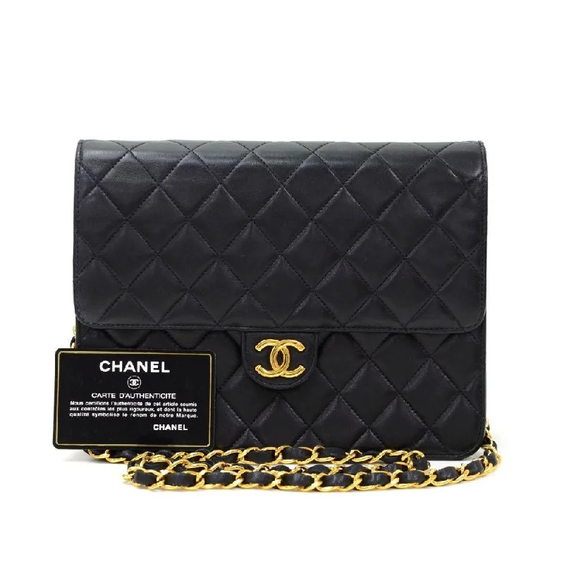 Chanel bags with the perfect balance of luxury and functionalityQuilted Lambskin Leather Bag