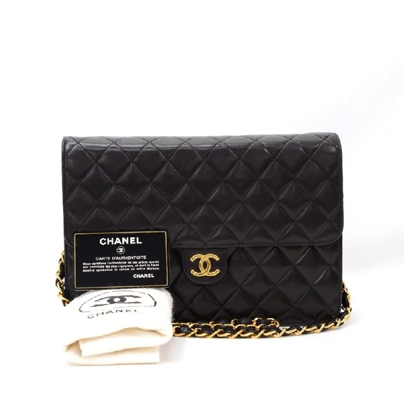 Chanel bags with adjustable chain strapsQuilted Lambskin Leather Shoulder Bag