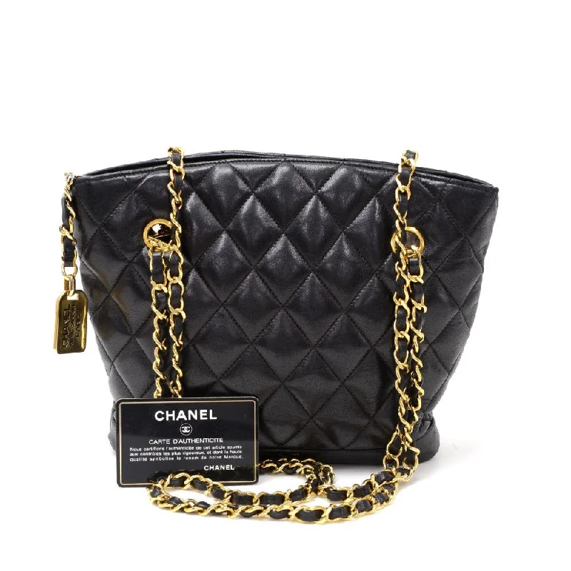 Chanel Luxury Handbag for High - End EventsQuilted Lambskin Leather Bag