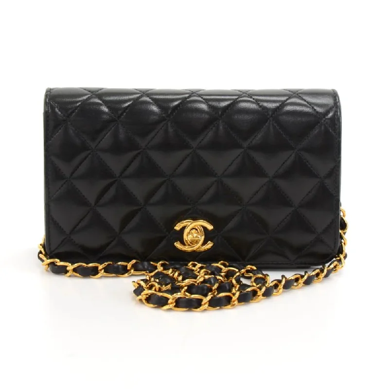 Chanel bags in luxury boutiques worldwideMini Quilted Lambskin Leather Single Flap Shoulder Bag