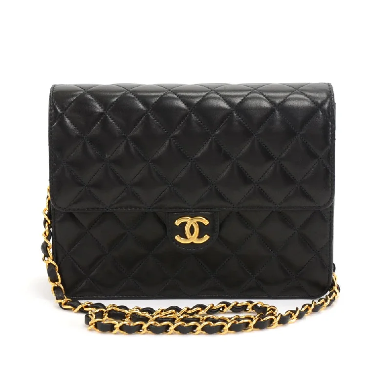 Chanel bags for those who value investment piecesQuilted Lambskin Leather Single Flap Shoulder Bag