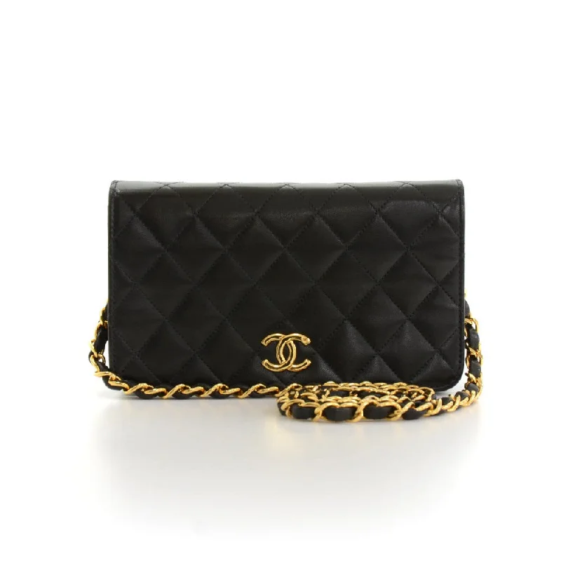 Chanel Luxury Handbag for High - End EventsSingle Flap Quilted Leather Shoulder Bag