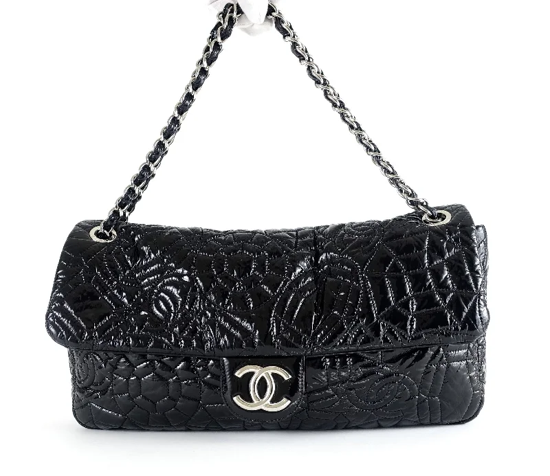 Chanel bags for those who value investment piecesGraphic Edge Patent Vinyl Shoulder Bag