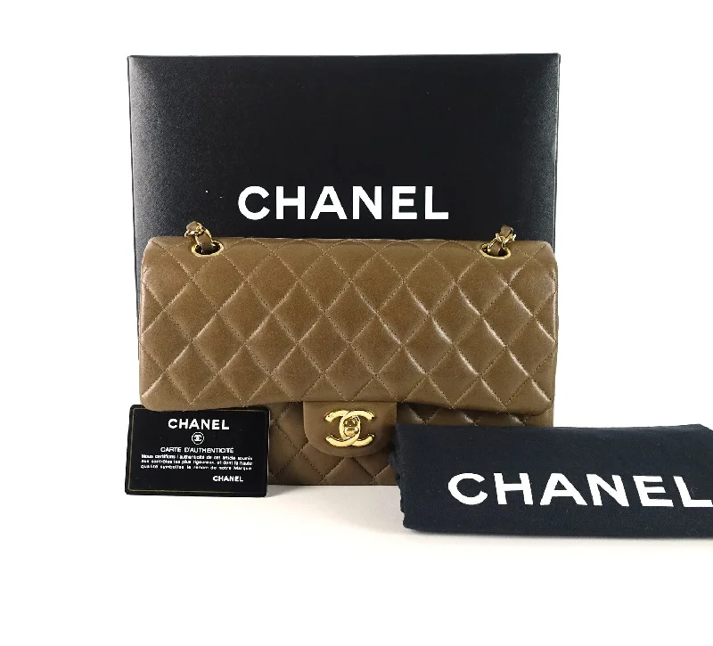 Chanel Designer Handbag with Unique DesignDouble Flap Quilted Lambskin Leather Bag