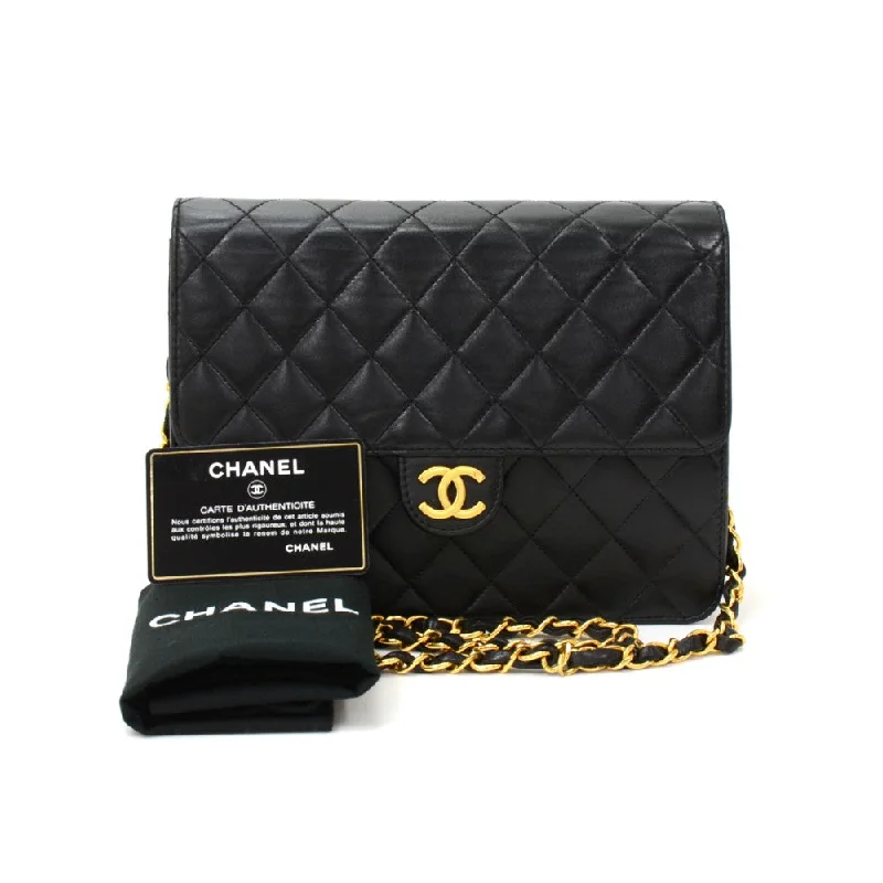 Chanel bags perfect for everyday elegClassic Flap Quilted Lambskin Leather Shoulder Bag