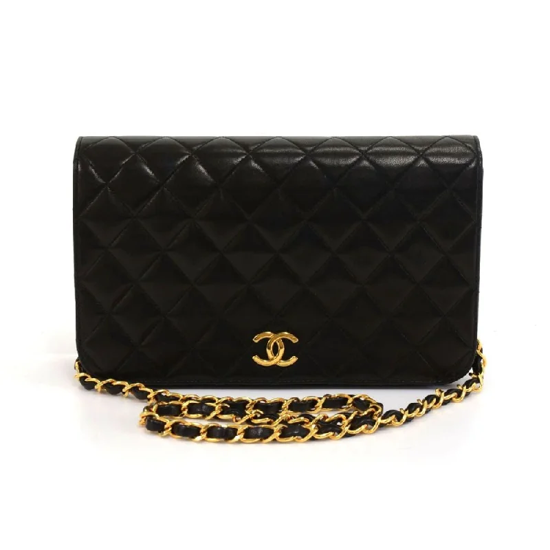 Chanel Designer Handbag with Unique DesignQuilted Lambskin Leather Bag