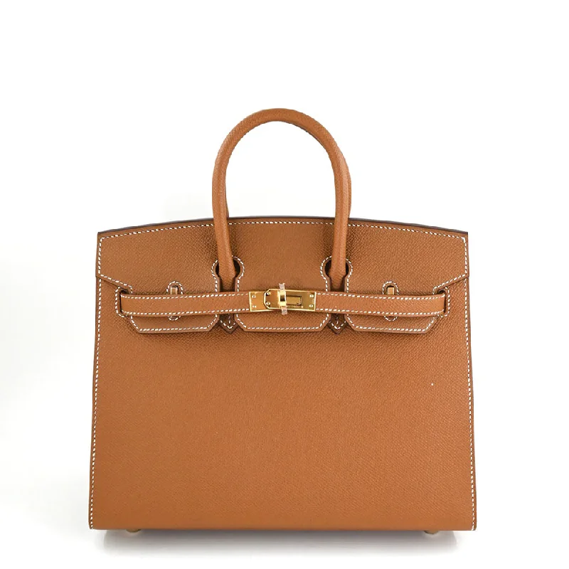 Birkin 25 Sellier Gold Epsom GHW