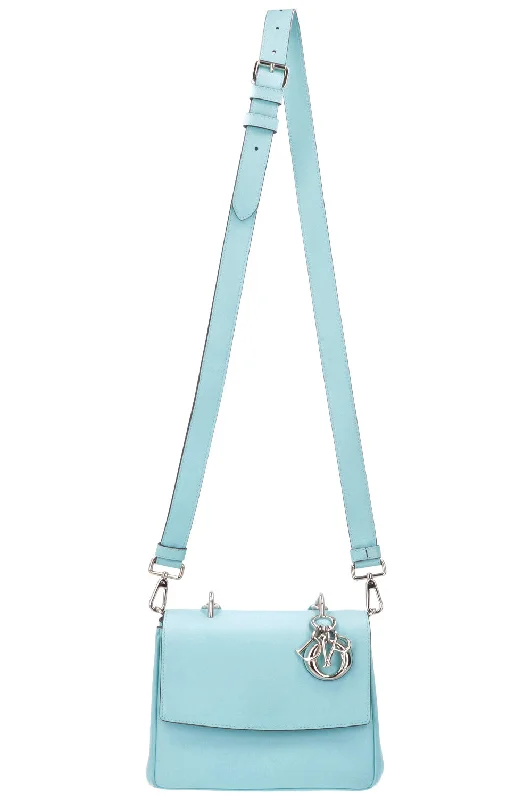 Christian Dior handbags with a removable shoulder strap for versatilityCHRISTIAN DIOR BeDior Mini Bag Leather Blue