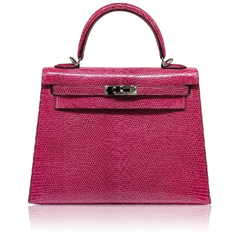 Fuchsia 25cm Kelly Bag